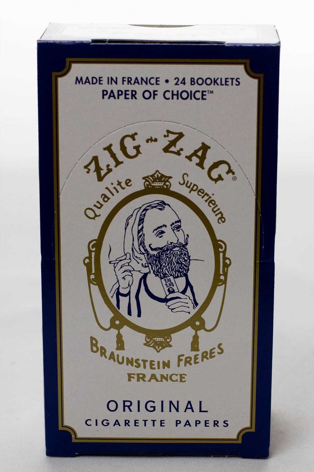 ZIG-ZAG Original Cigarette rolling paper box
