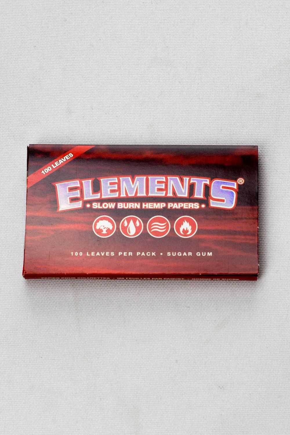 Elements Sugar gum rolling papers
