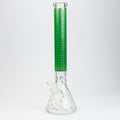 17.5" Star 7 mm glass water bong