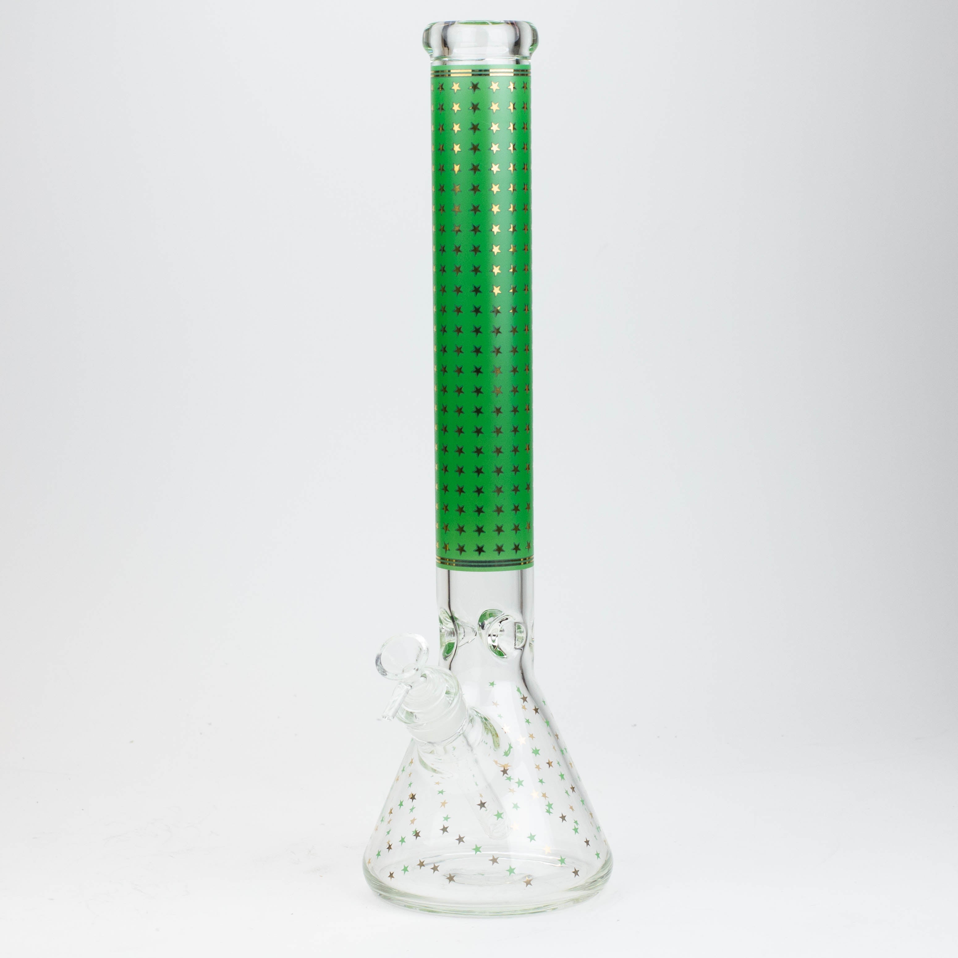 17.5" Star 7 mm glass water bong