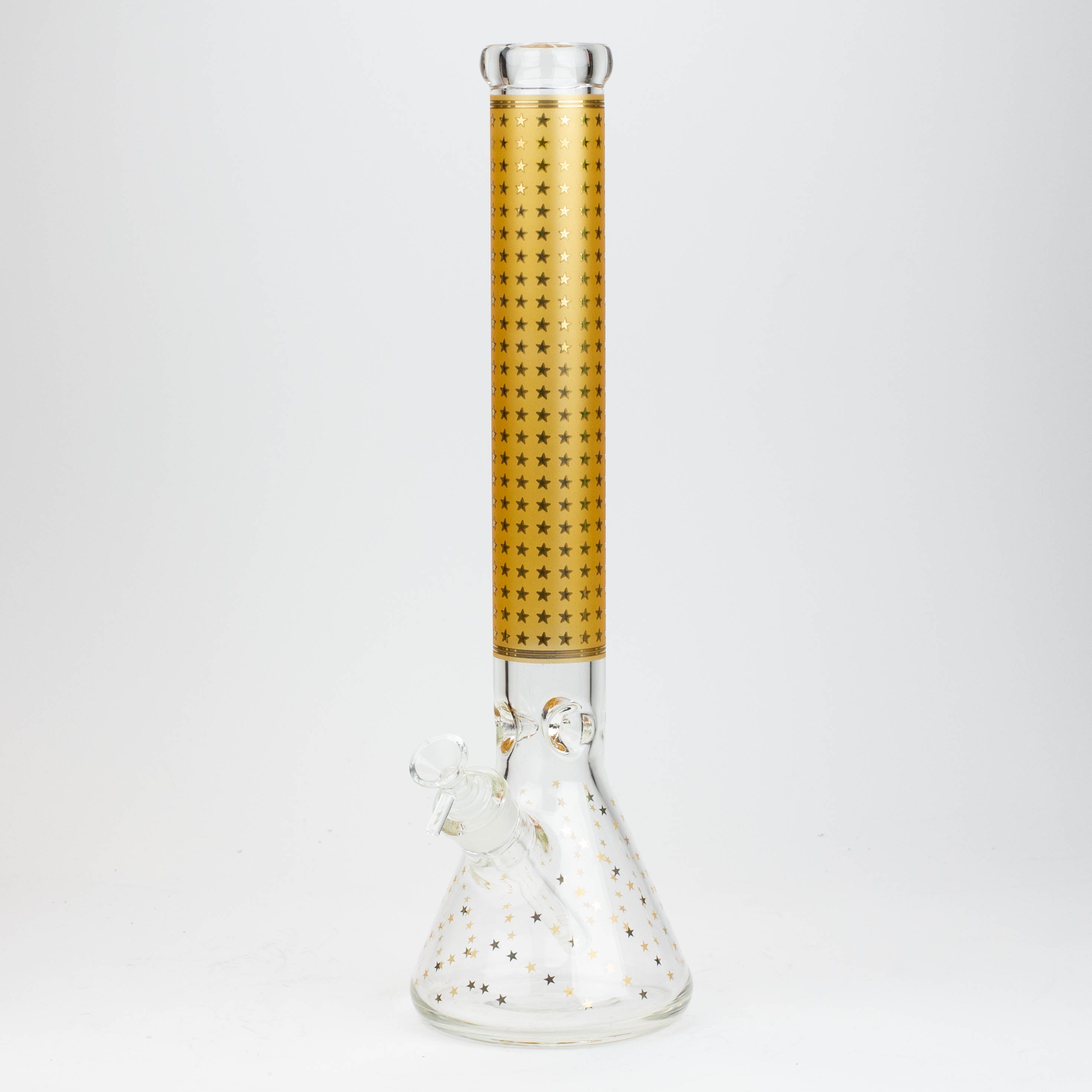17.5" Star 7 mm glass water bong