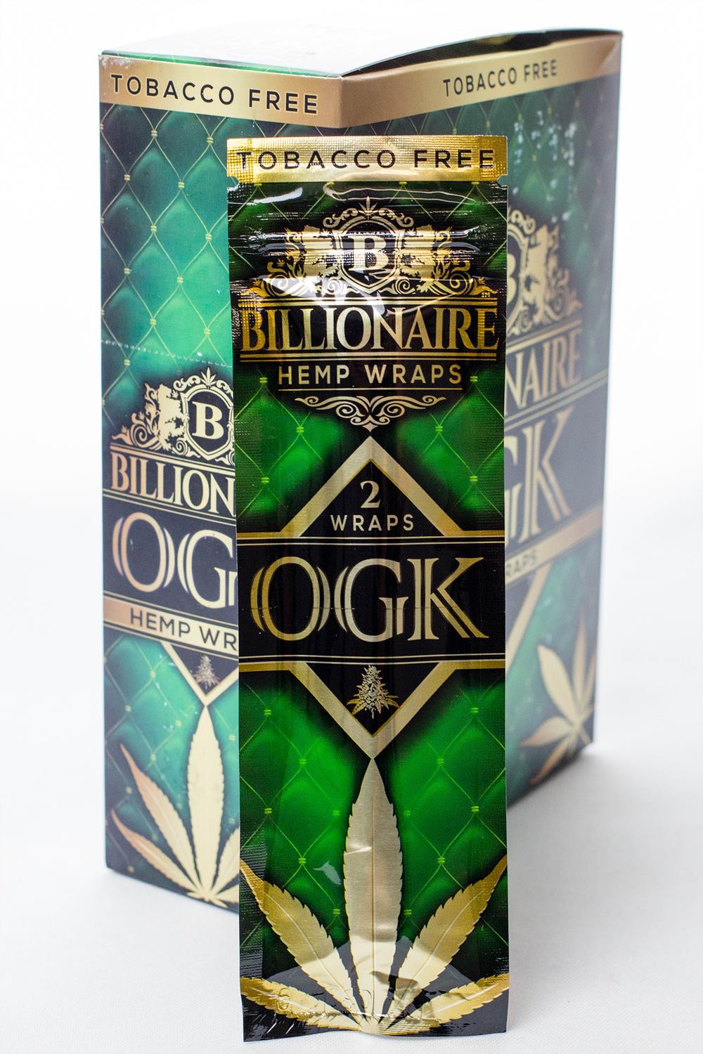 Billionaire Hemp Wraps display