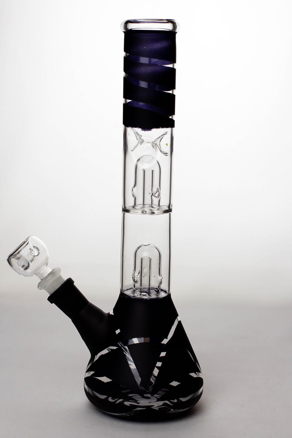 12 inches double dome percolator beaker Bong