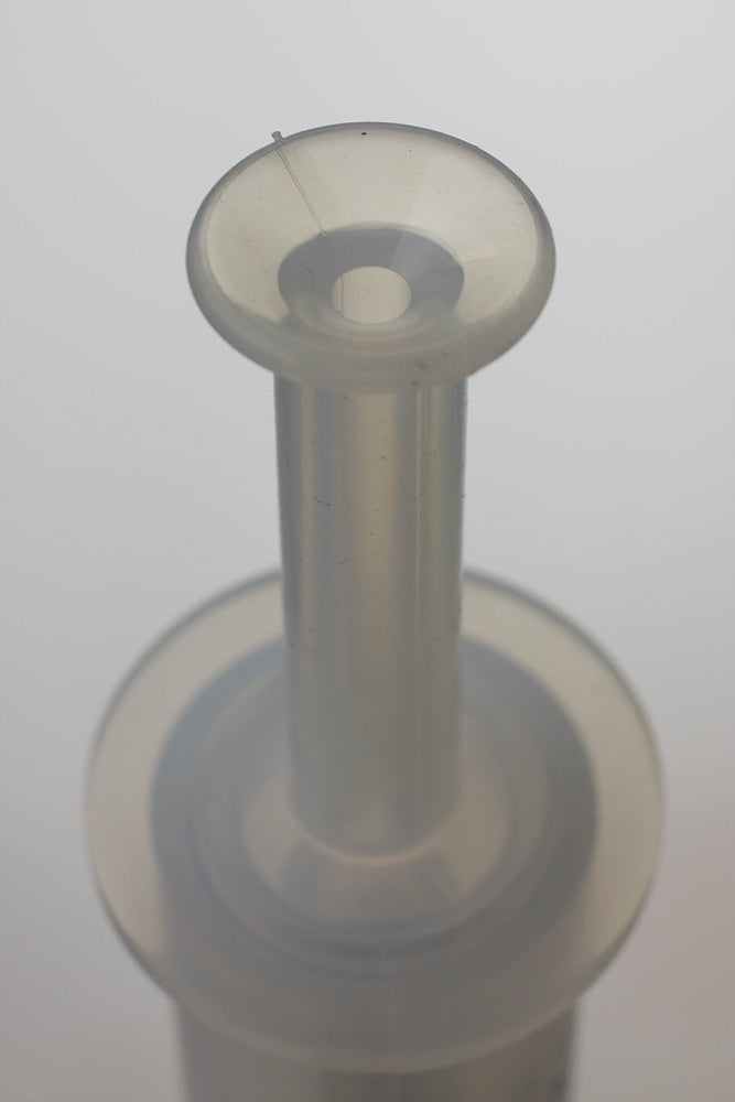 White silicone syringe shape nectar collector