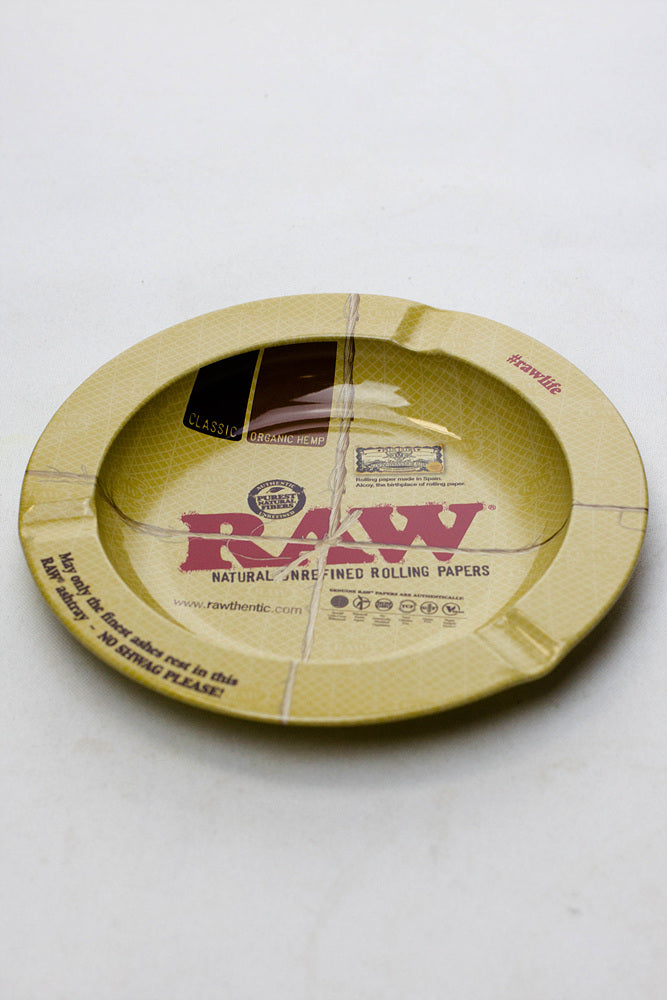 Round Metal Ashtray