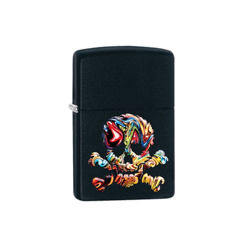 Zippo 49187 Colorful Skull