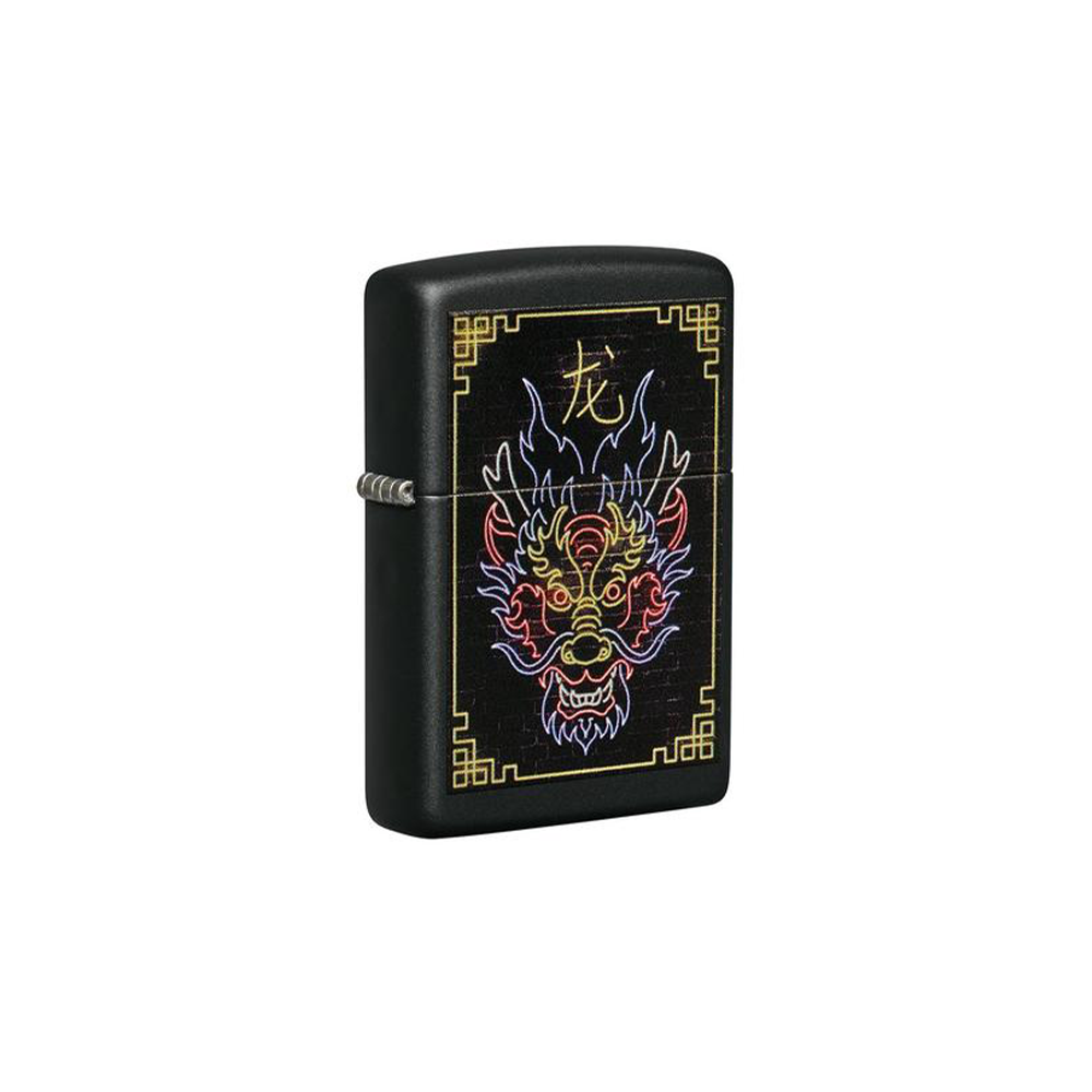 Zippo 49396 Neon Dragon Design
