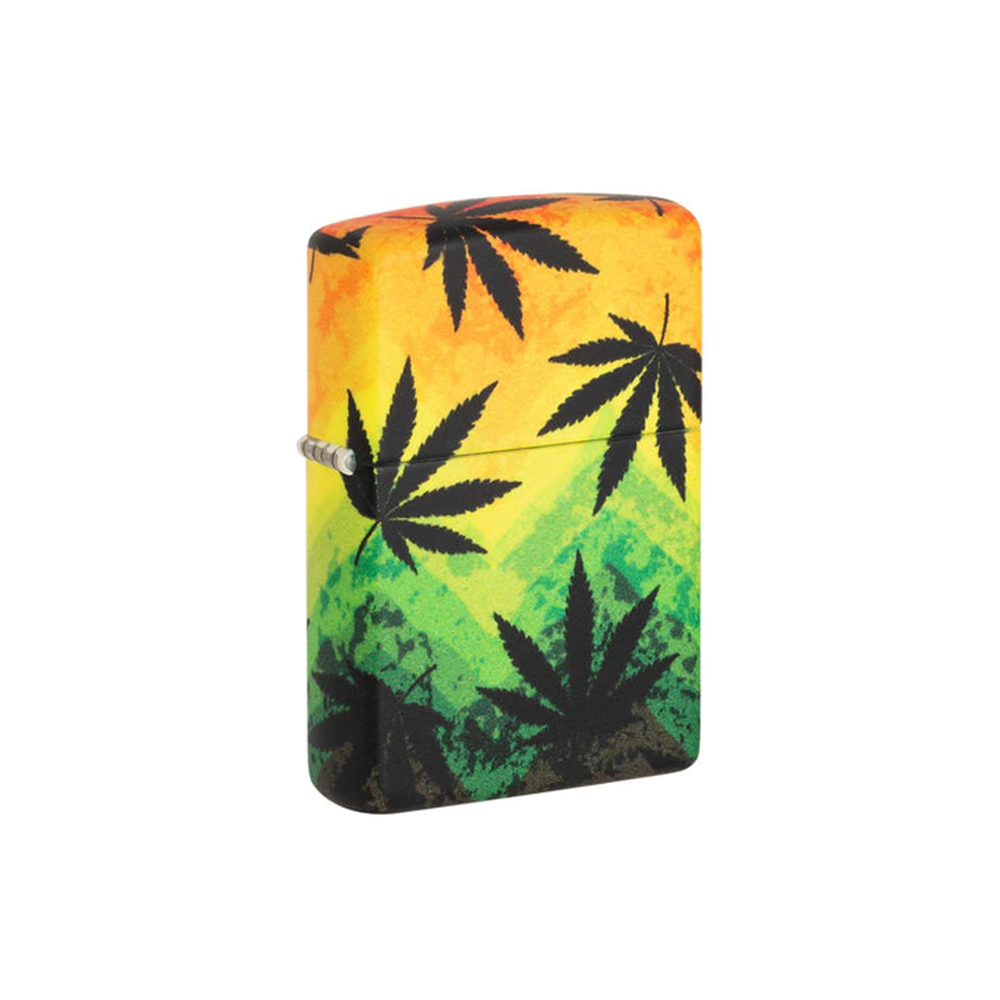 Zippo 49806 Cannabis Design