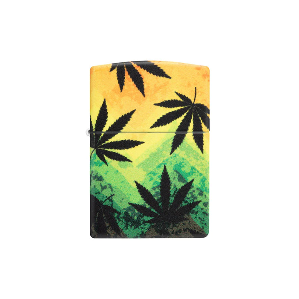 Zippo 49806 Cannabis Design