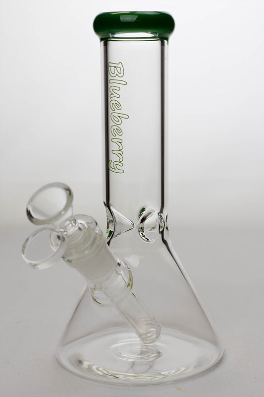 8" Blueberry glass beaker water bong ( N8040 )