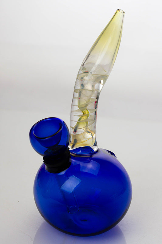 5.5" changing color glass water bong [GP1495]