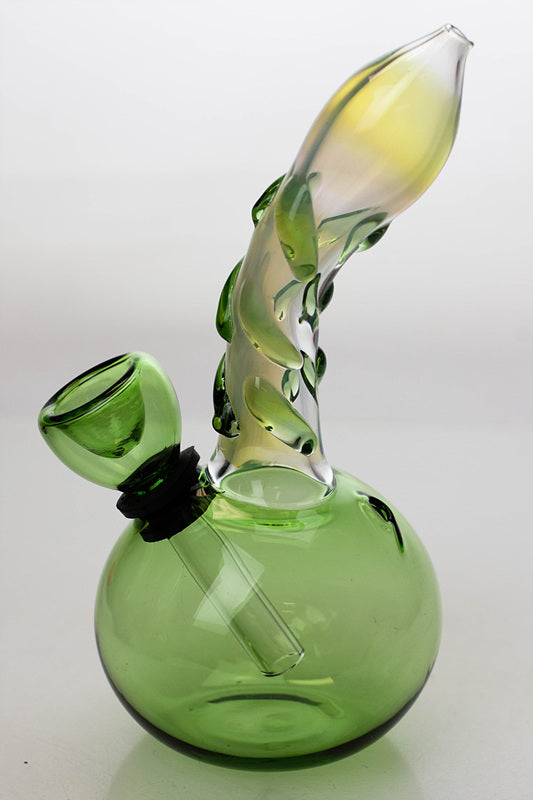 5.5" changing color glass water bong [GP1495]