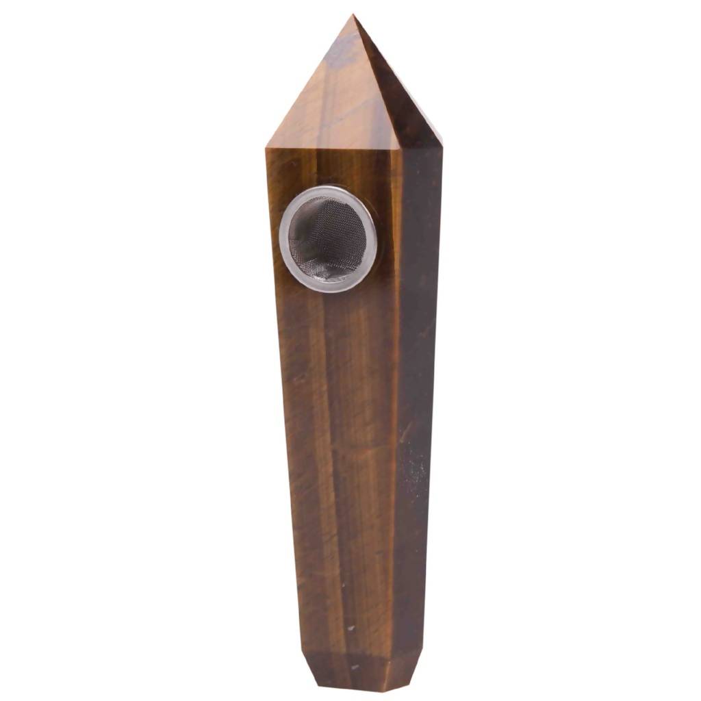 QUARTZ PIPE | TIGER EYE