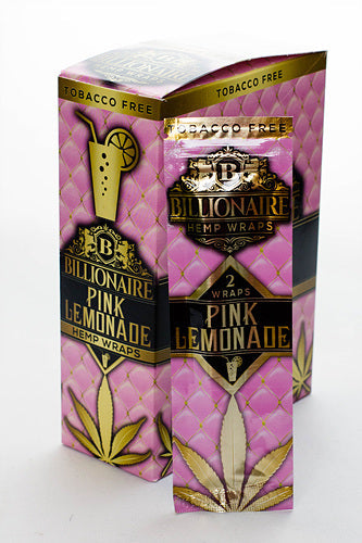 Billionaire Hemp Wraps display