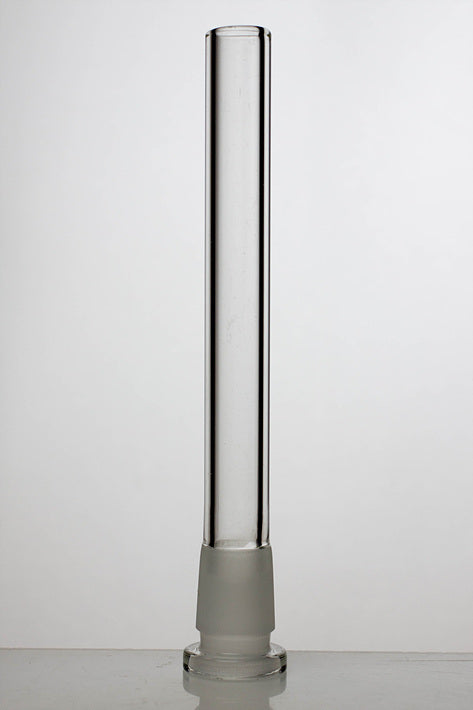 Glass open ended popper downstem