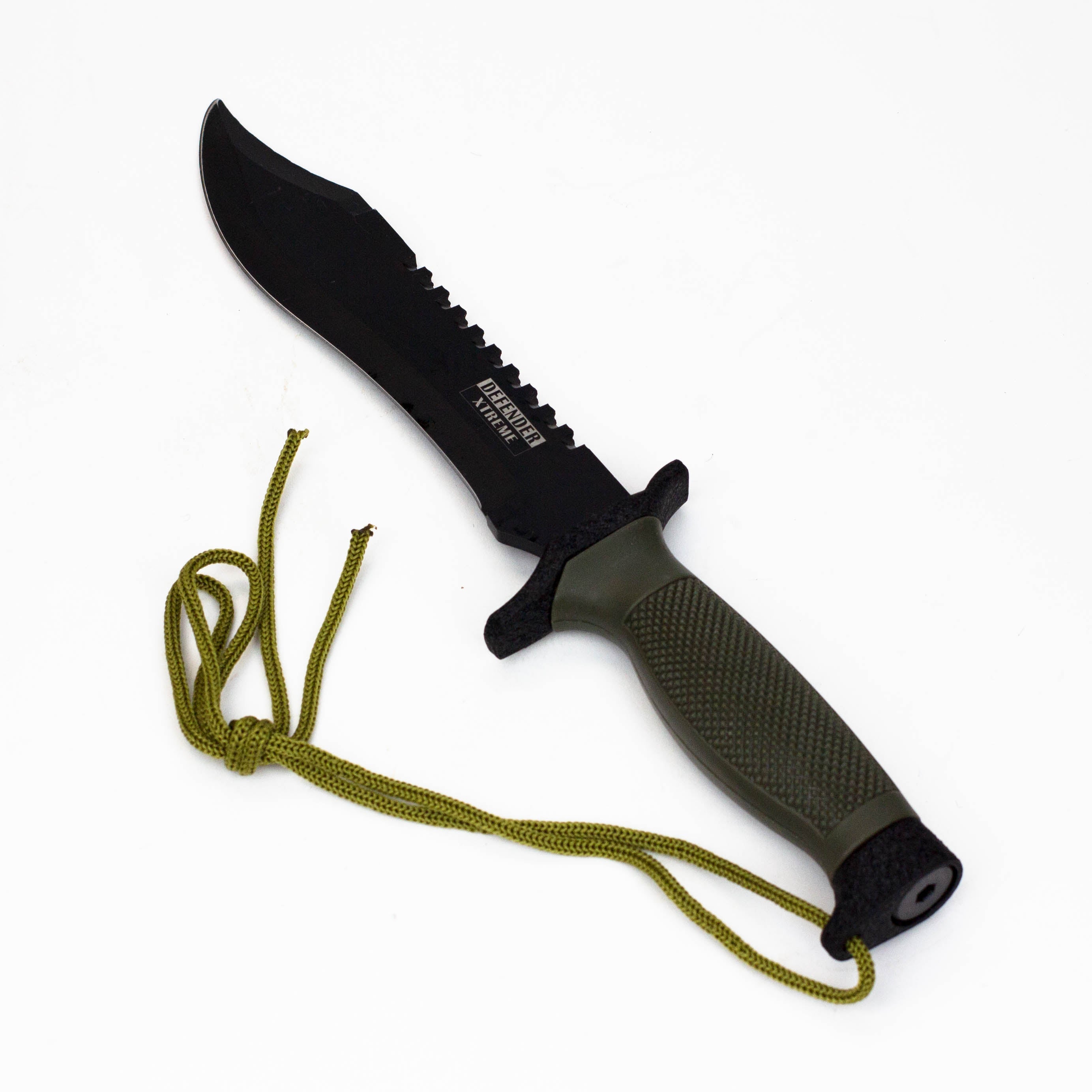 12" Heavy Duty Army hunting knife with ABS Sheath Knife
