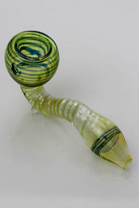 4.5" Changing colors Sherlock glass hand pipe