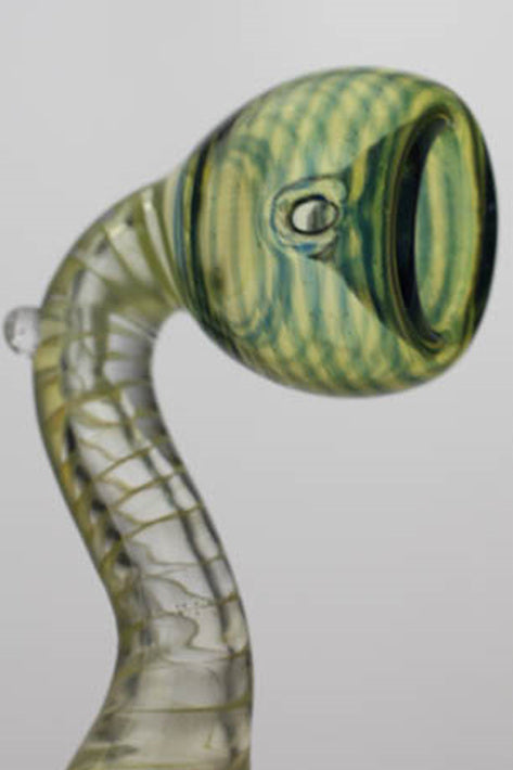 4.5" Changing colors Sherlock glass hand pipe