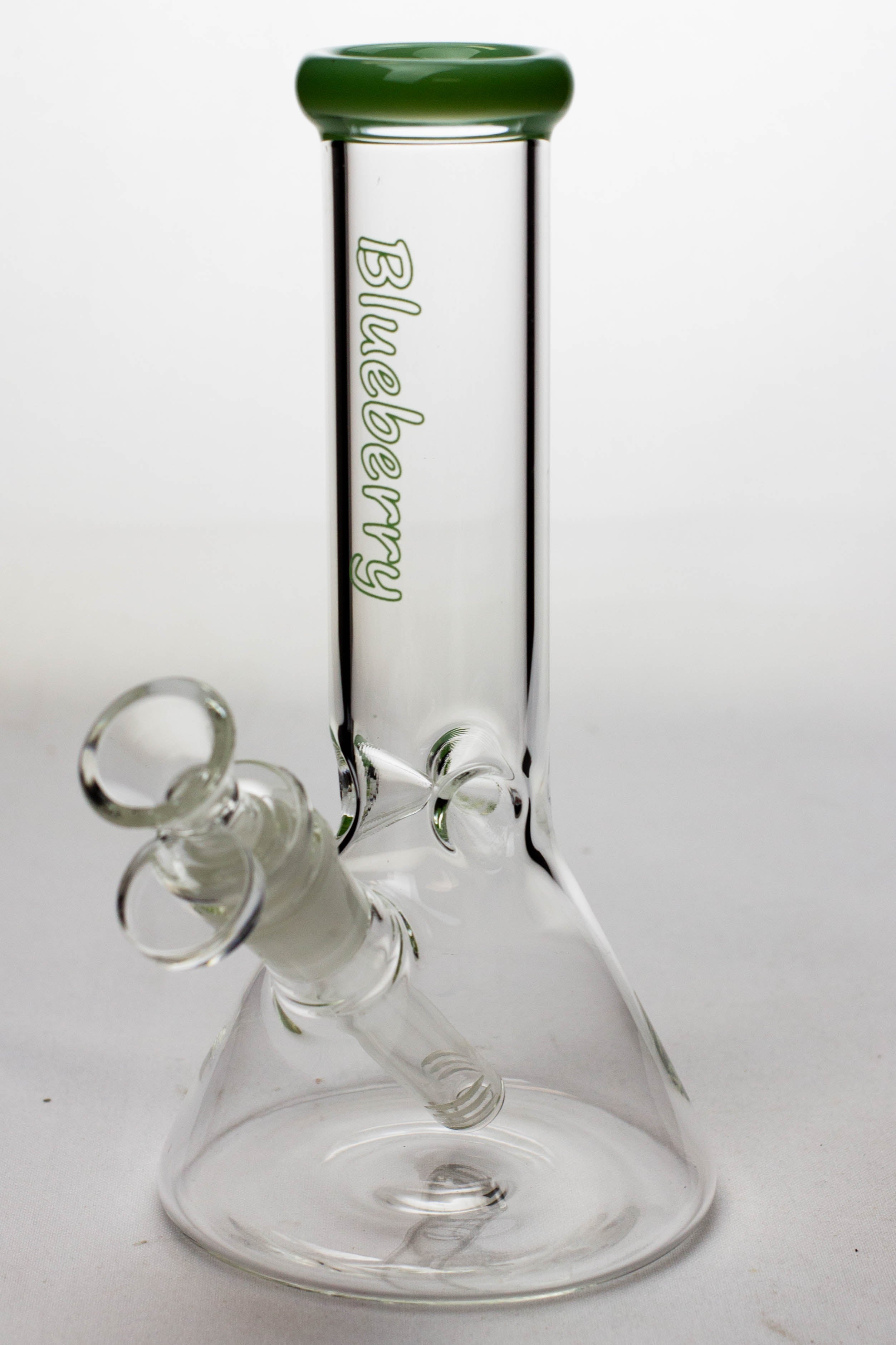 8" Blueberry glass beaker water bong ( N8040 )