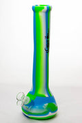 13" Genie mixed color Silicone detachable beaker water bong