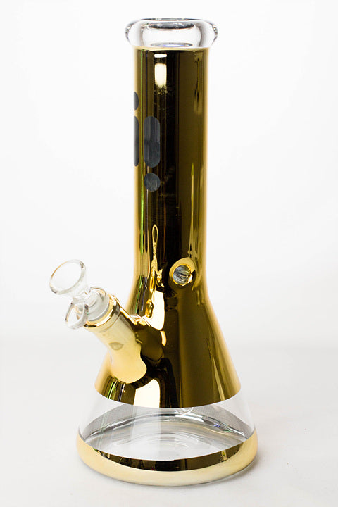 12" Infyniti 7 mm metallic classic beaker bong