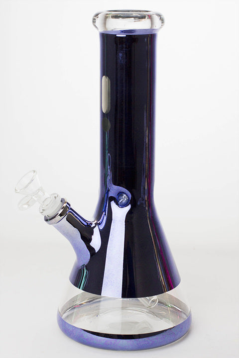 12" Infyniti 7 mm metallic classic beaker bong