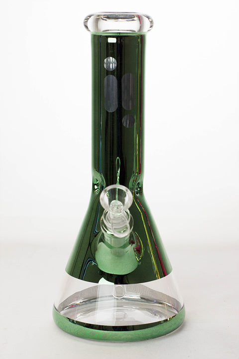 12" Infyniti 7 mm metallic classic beaker bong