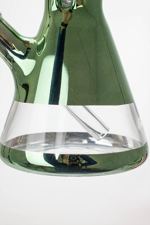 12" Infyniti 7 mm metallic classic beaker bong