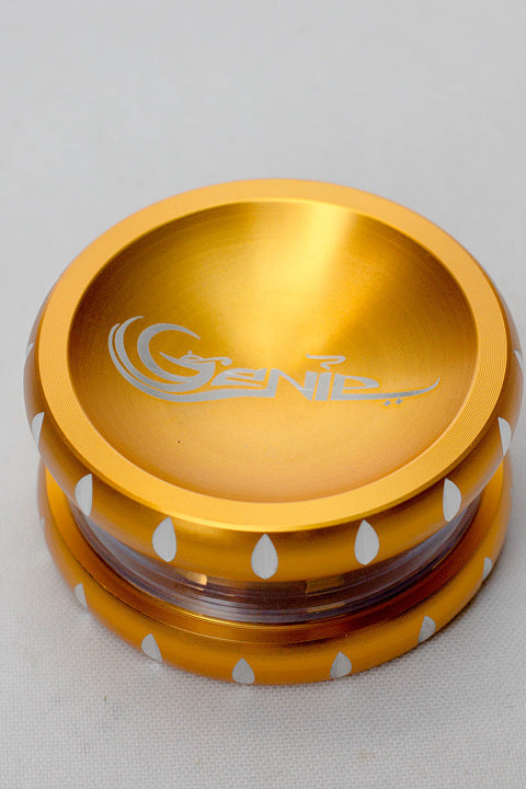2 parts Genie aluminium herb grinder - Concave