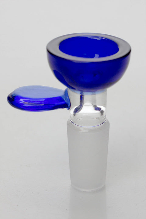 Color glass male bowl