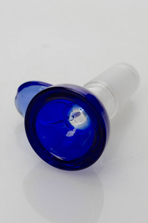 Color glass male bowl