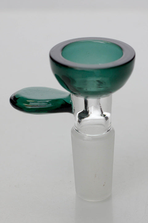 Color glass male bowl