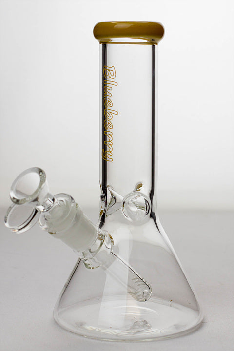 8" Blueberry glass beaker water bong ( N8040 )