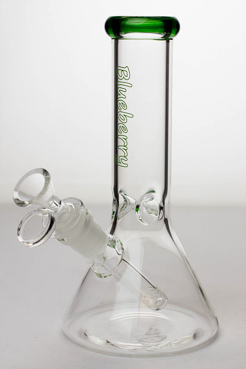 8" Blueberry glass beaker water bong ( N8040 )