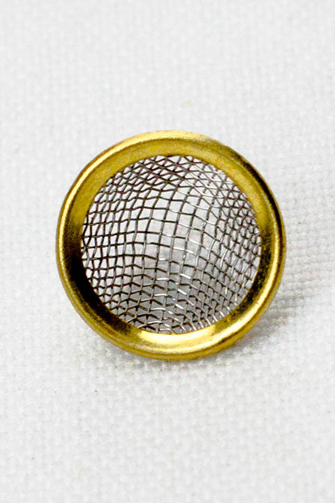 Preformed dome metal screen