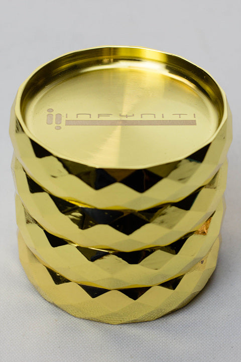 Infyniti 4 parts metal herb grinder ( GR7506 )