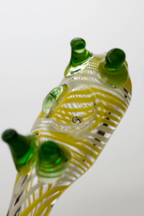 Standing Deer Small glass hand pipe