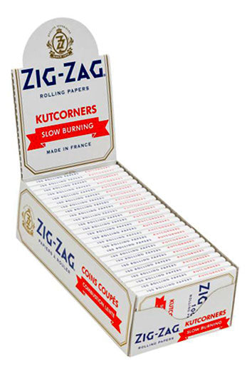 Zig Zag Slow burning White Papers Kutcorners