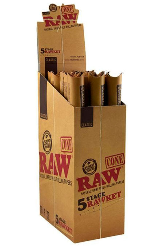 RAW Natural Unrefined Pre-Rolled Cone