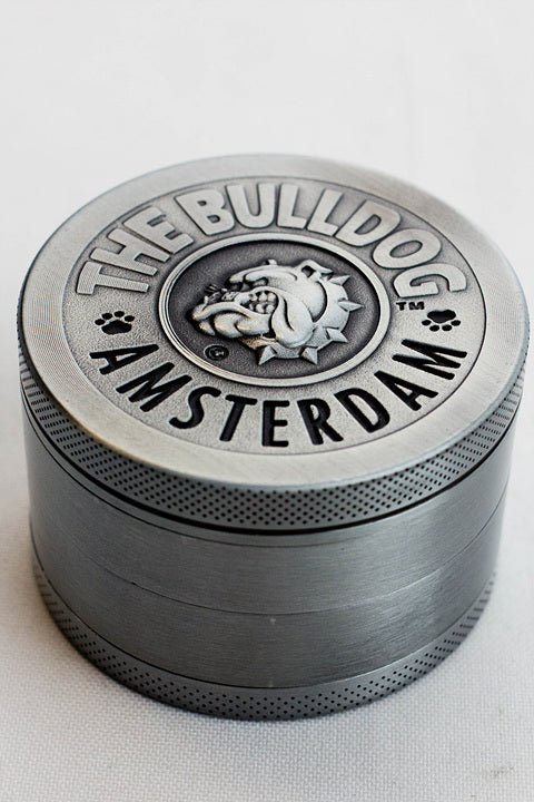 4 parts embossed Amsterdam Bulldog  grinder