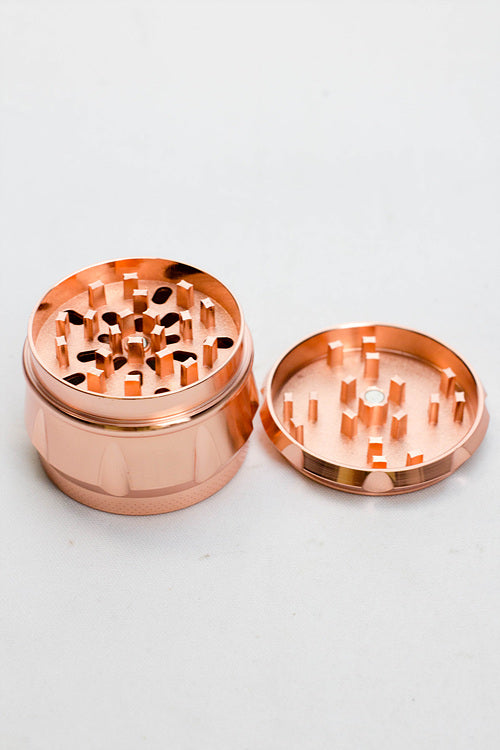 Genie 4 parts rose gold metal grinder