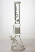 17.5" Genie 10-arm  9 mm colored bottom glass bong ( GE4180 )