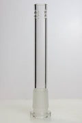 Glass open ended 6 slits downstem