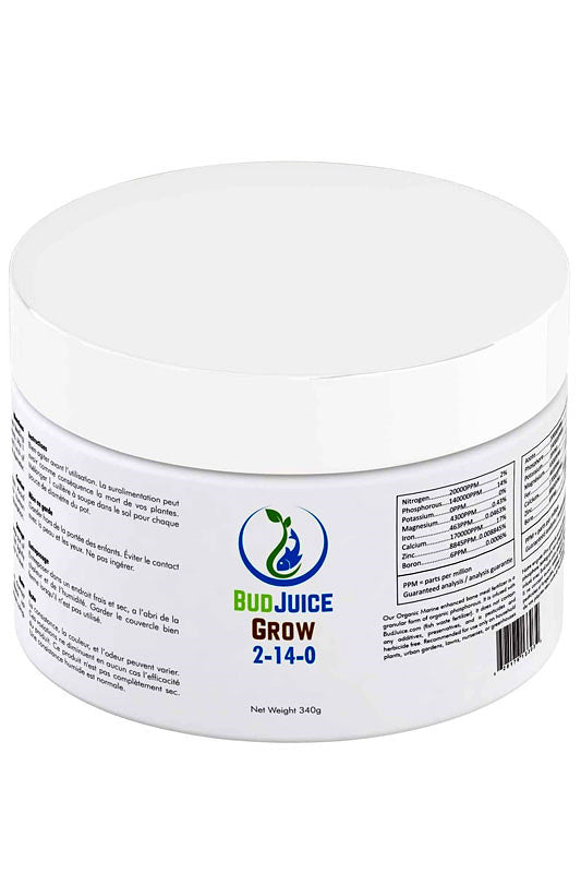 BudJuice - Grow 2-14-0 Organic Fertilizer Bone Meal based Phosphorus