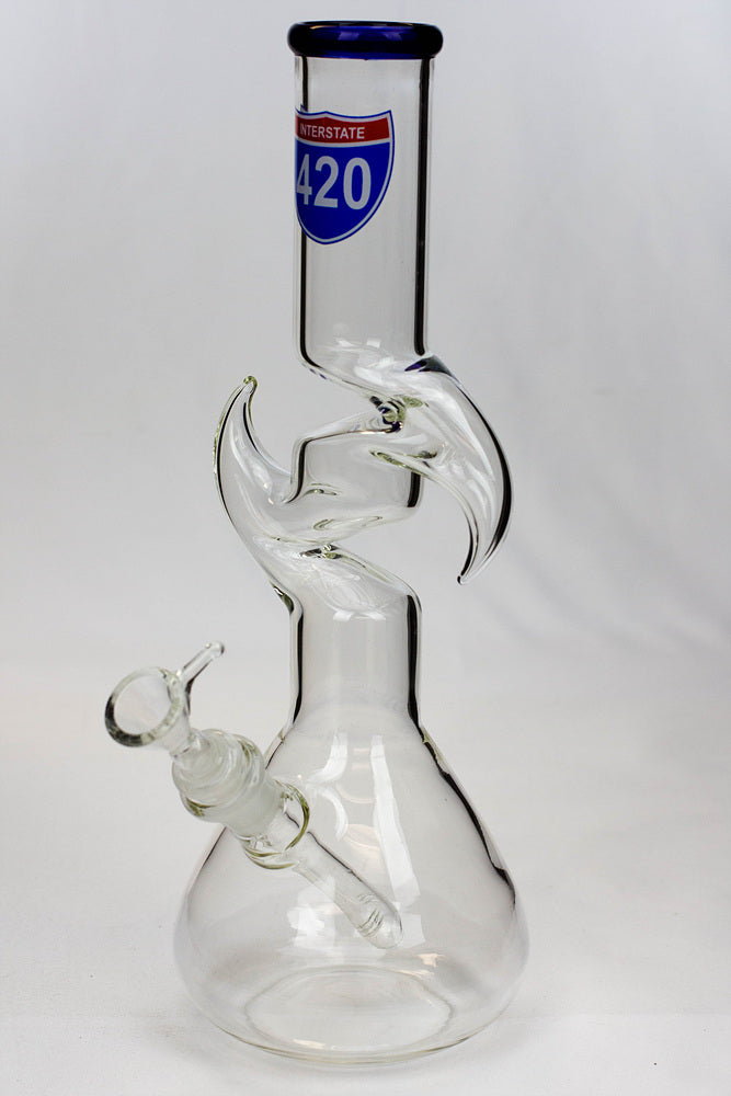 12" Zig-zag water pipe Type A