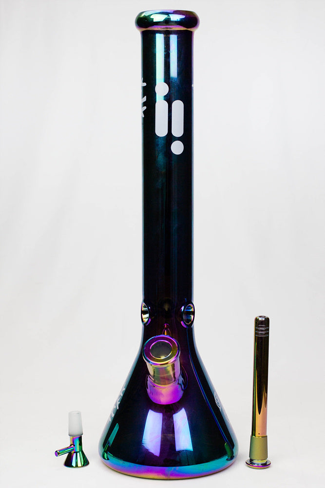 18" Infyniti Tree of life 7 mm metallic glass bong ( GP1591 )