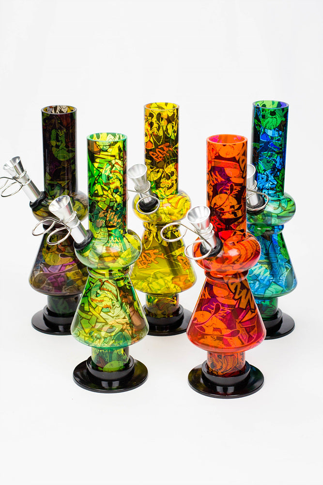 7.5" acrylic water pipe-FDY05