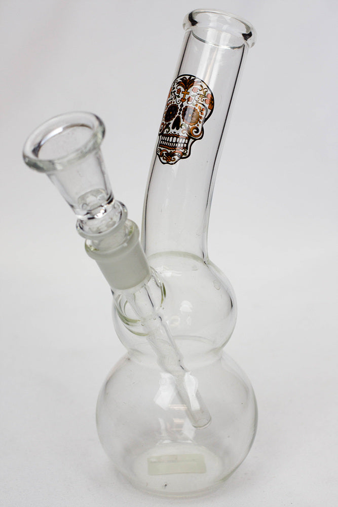 7" glass water bong M1044