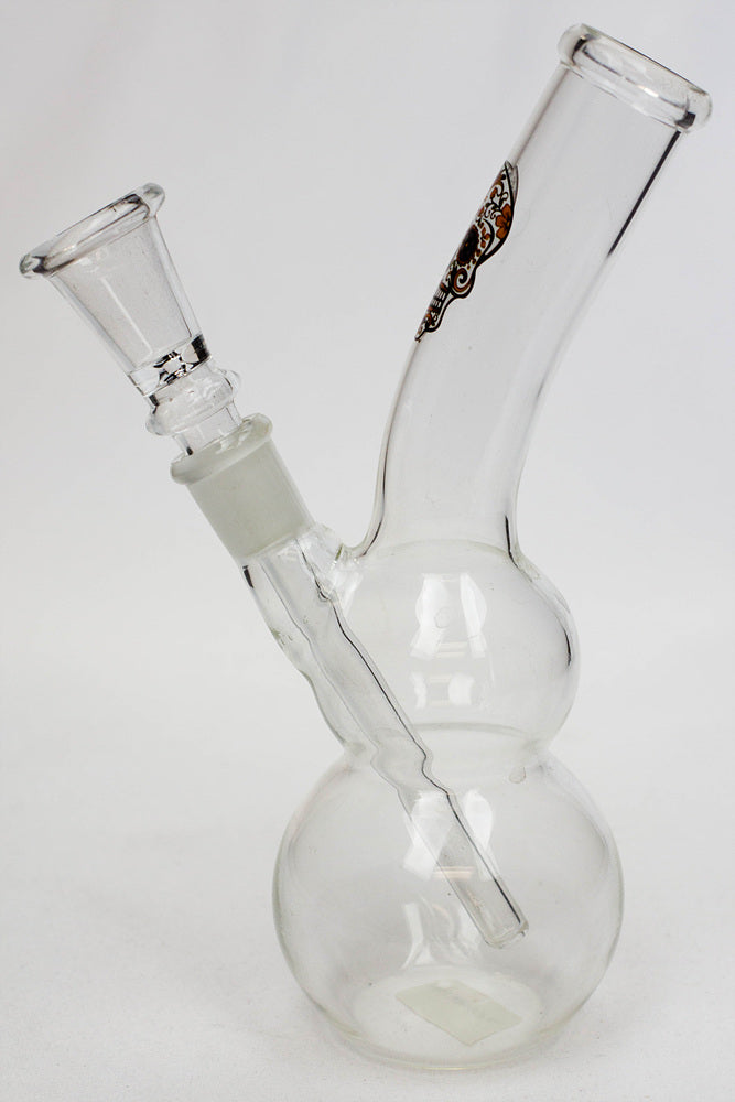 7" glass water bong M1044