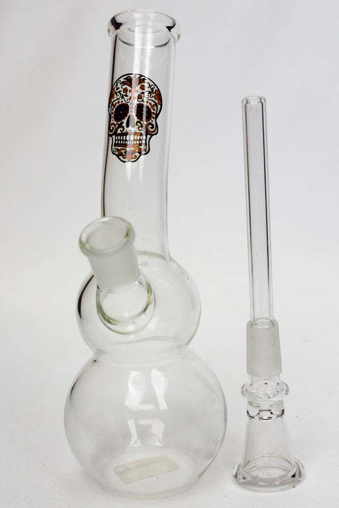7" glass water bong M1044